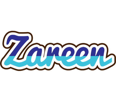 Zareen raining logo