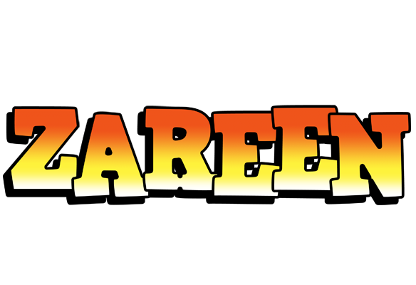 Zareen sunset logo