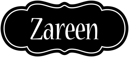 Zareen welcome logo