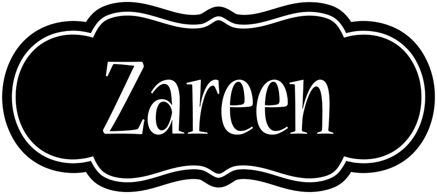 Zareen welcome logo