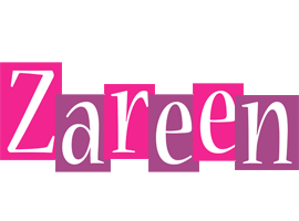 Zareen whine logo