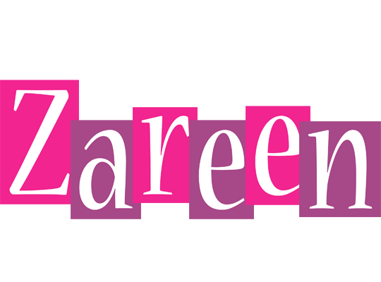 Zareen whine logo
