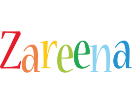 Zareena birthday logo