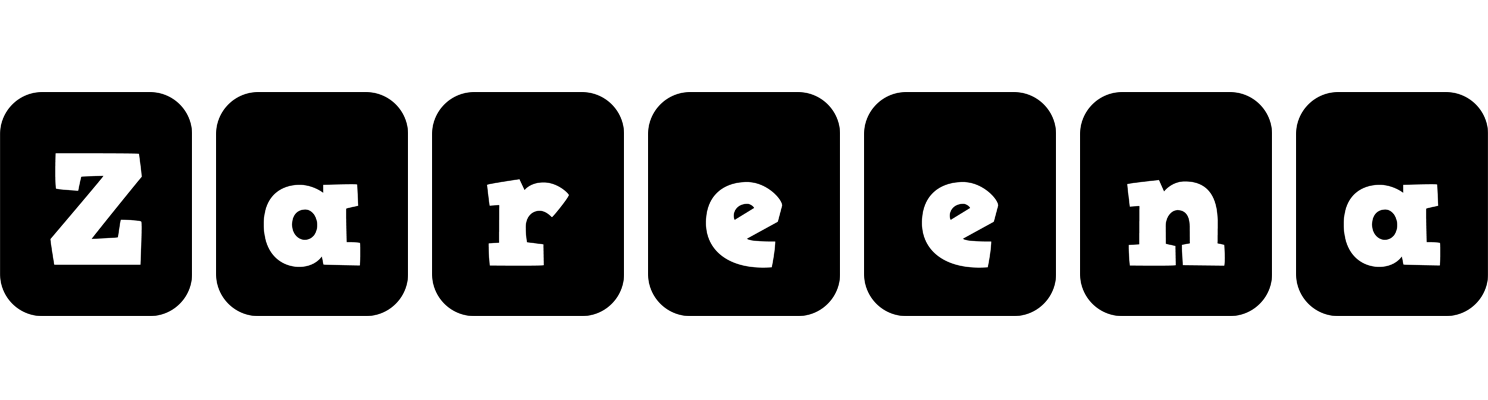 Zareena box logo