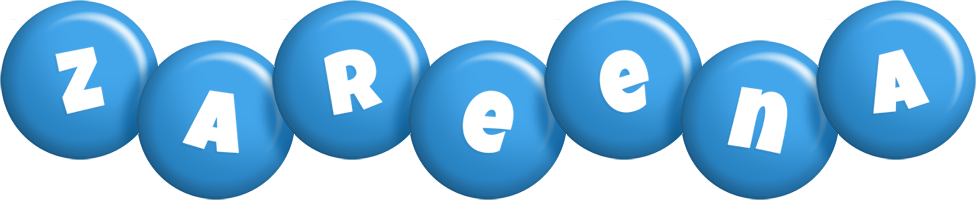 Zareena candy-blue logo