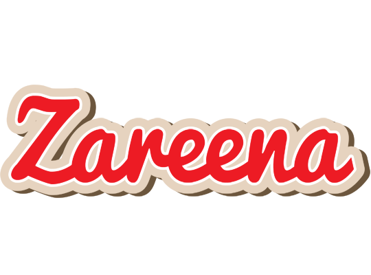 Zareena chocolate logo