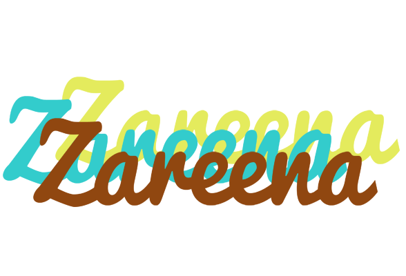 Zareena cupcake logo