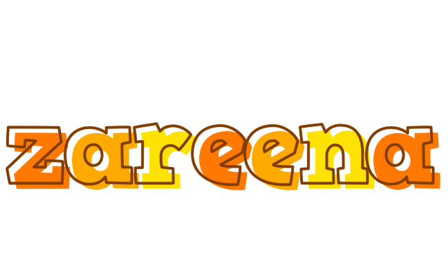 Zareena desert logo