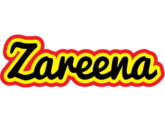 Zareena flaming logo