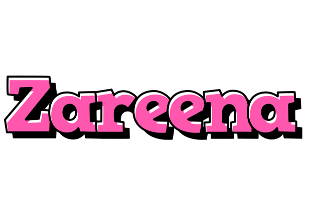Zareena girlish logo