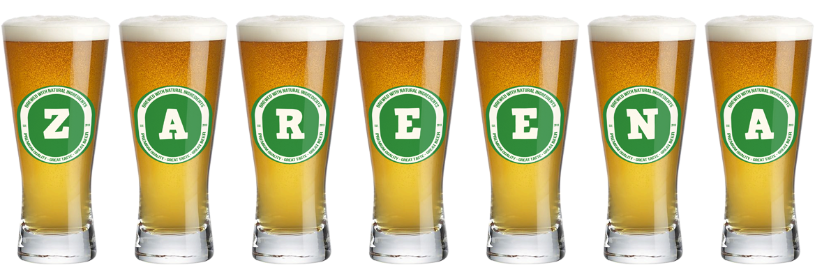 Zareena lager logo