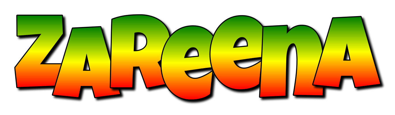 Zareena mango logo
