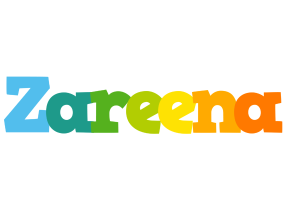 Zareena rainbows logo