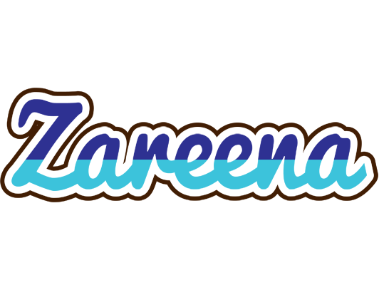 Zareena raining logo