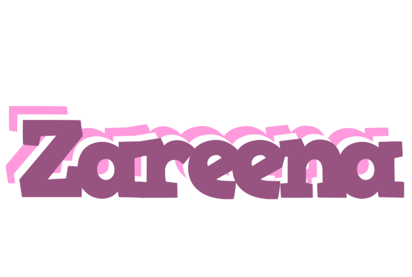 Zareena relaxing logo