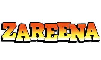 Zareena sunset logo