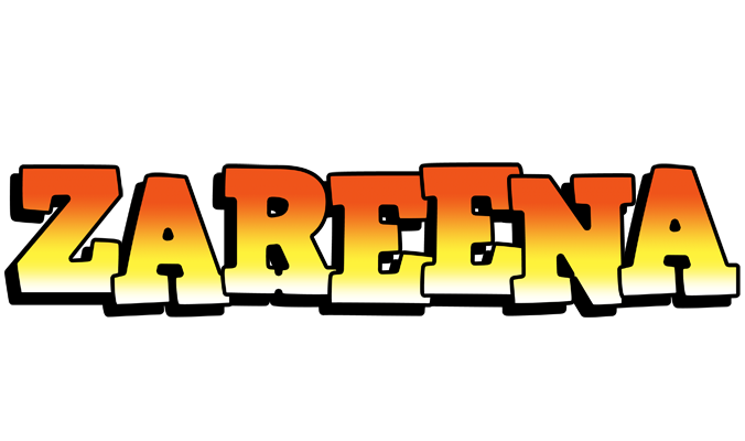 Zareena sunset logo