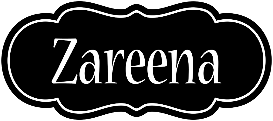 Zareena welcome logo