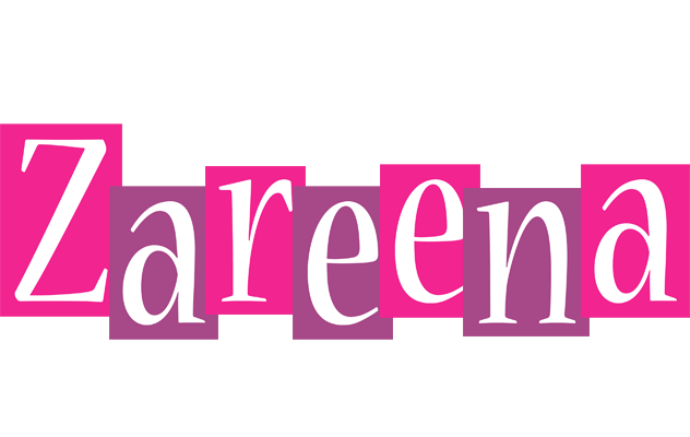 Zareena whine logo