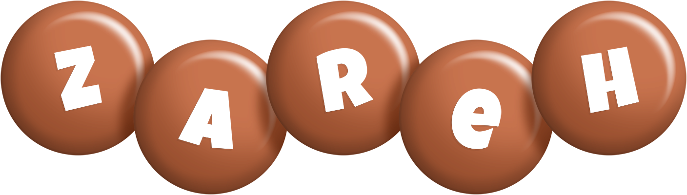 Zareh candy-brown logo