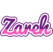 Zareh cheerful logo