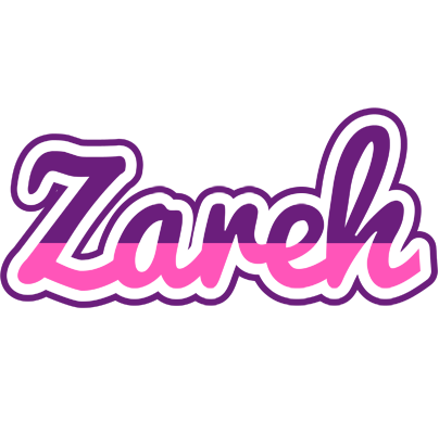 Zareh cheerful logo