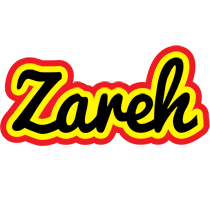 Zareh flaming logo