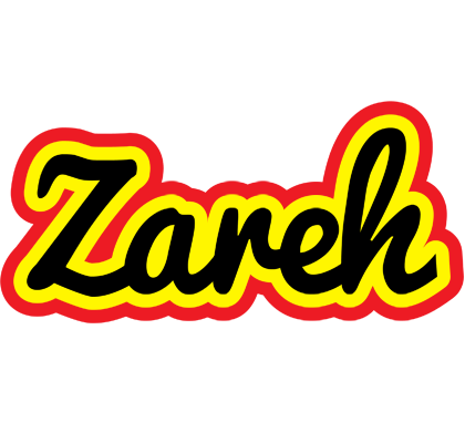 Zareh flaming logo