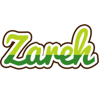 Zareh golfing logo