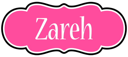 Zareh invitation logo