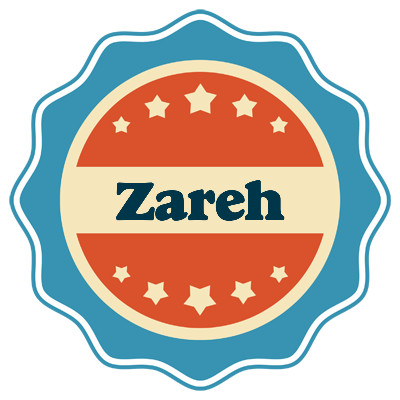 Zareh labels logo
