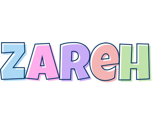 Zareh pastel logo