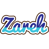 Zareh raining logo
