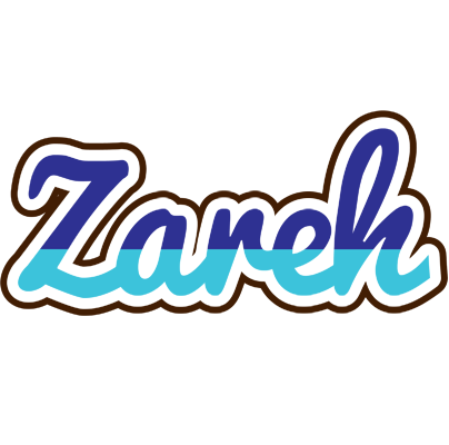 Zareh raining logo