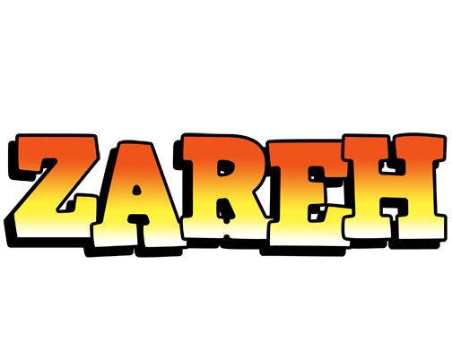 Zareh sunset logo