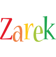 Zarek birthday logo