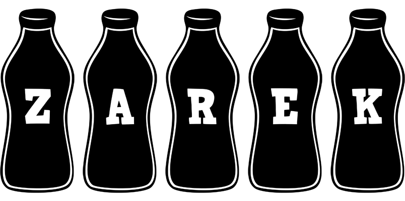 Zarek bottle logo