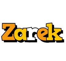 Zarek cartoon logo