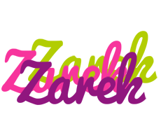 Zarek flowers logo