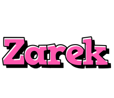 Zarek girlish logo