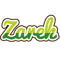 Zarek golfing logo