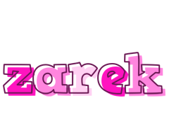 Zarek hello logo