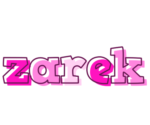 Zarek hello logo