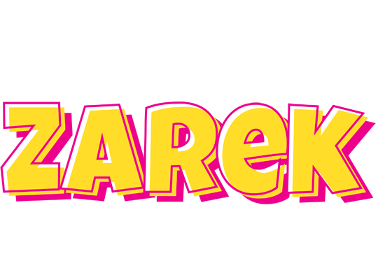 Zarek kaboom logo