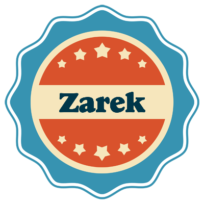 Zarek labels logo