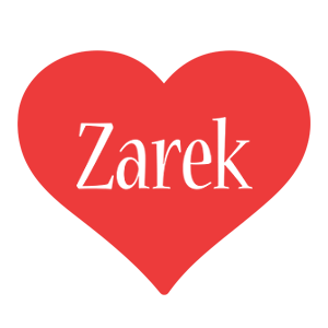 Zarek love logo