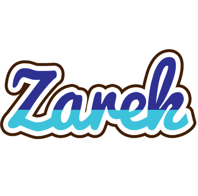 Zarek raining logo