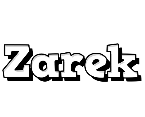 Zarek snowing logo