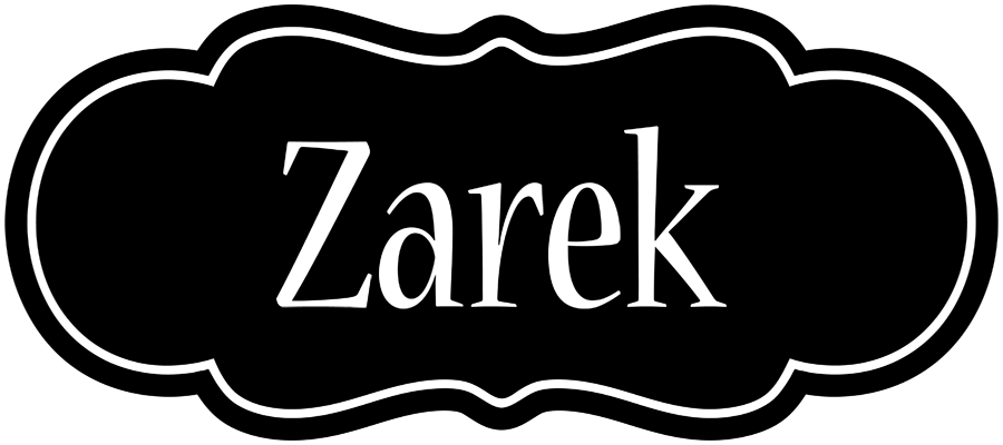 Zarek welcome logo