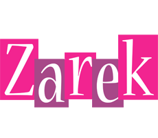 Zarek whine logo